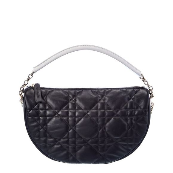 Dior Quilted Leather Shoulder Bag, Black - Picture 2 of 5